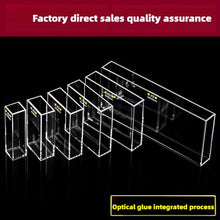 Load image into Gallery viewer, Quartz Cuvette - Five-Sided Illumination, 5mm to 100mm Path Length, Integrated Optical Bonding Process, Fluorescence Cuvette, UV Transparent