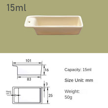 Load image into Gallery viewer, Alumina Boats/Crucibles, Temperature Resistant up to 1750°C, 2ml~150ml Capacity, Research Grade Ceramic Containers,99.9% si2o3