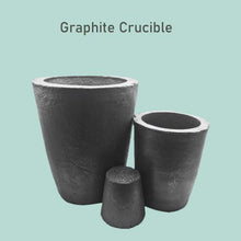 Laden Sie das Bild in den Galerie-Viewer, 0.5kg-40kg Graphite Crucible |Clay Crucible |Silicon crucible|High Temperature Resistance|Thermal Shock Resistance