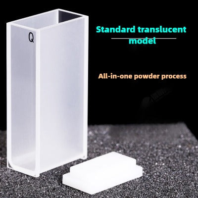 20mm Path Length Quartz Cuvette - JGS1 Imported Material, Data-Matched, UV Transparent, 2cm Light Path, Reaction Cell