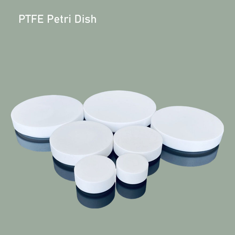 130ml F4 High temperature PTFE round dish PTFE cell culture dish PTFE flat dish