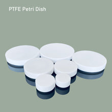 Load image into Gallery viewer, 130ml F4 High temperature PTFE round dish PTFE cell culture dish PTFE flat dish