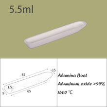 Load image into Gallery viewer, Research-Grade 99% Alumina Mullite Boat, Tube Furnace Refractory Crucible Resistant to 1600°C~1750°C, Ideal Lab Companion