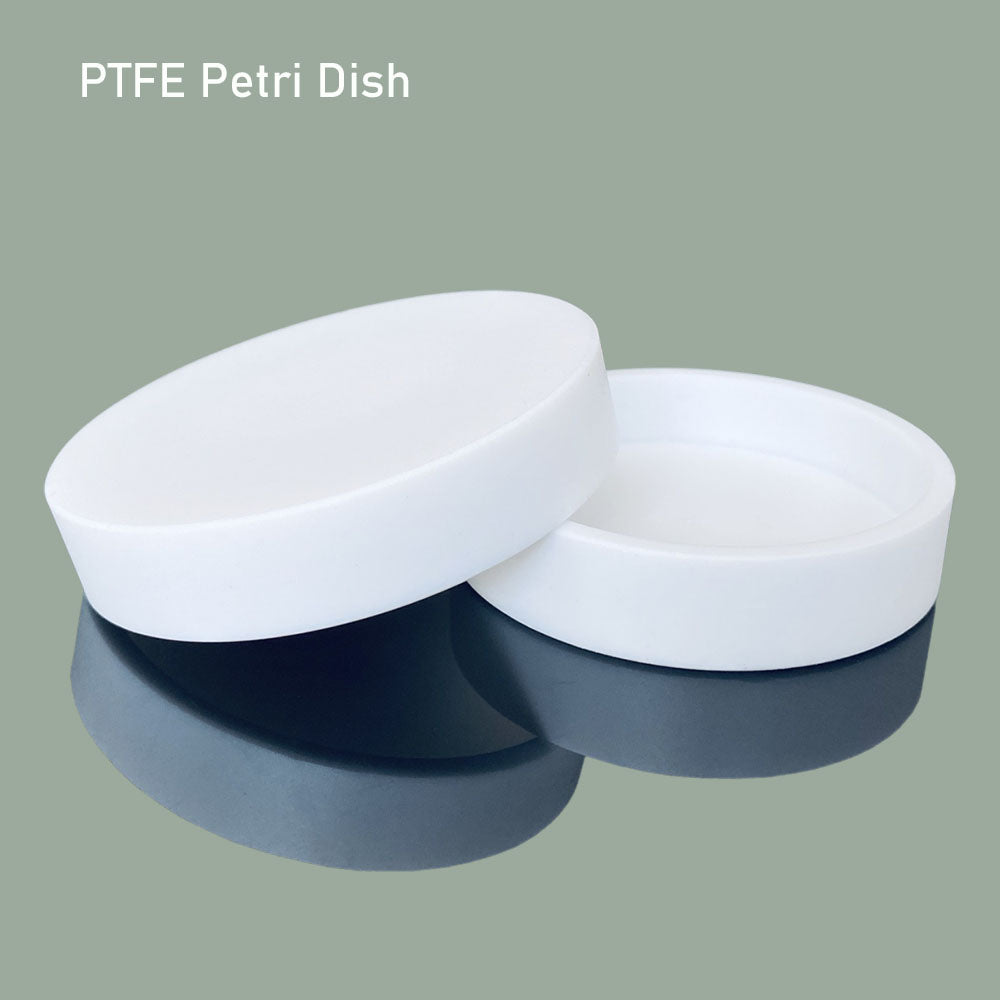 130ml F4 High temperature PTFE round dish PTFE cell culture dish PTFE flat dish