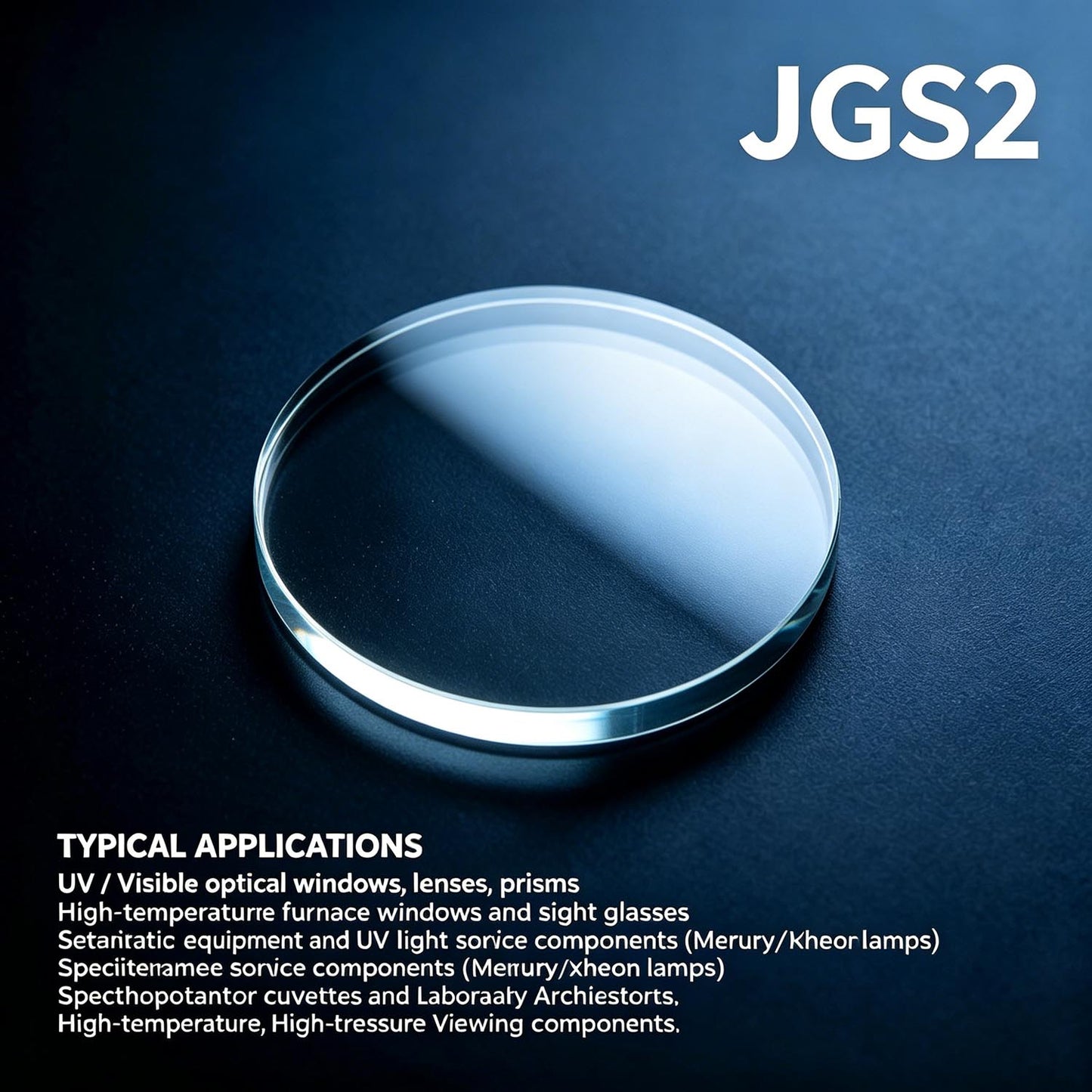 Typical applications of round JGS2 quartz glass in optics, high-temperature furnaces and laboratory equipment