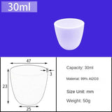 30ml Alumina Crucibles|Lab Standard Equipment 30ml Alumina Ceramic Crucible