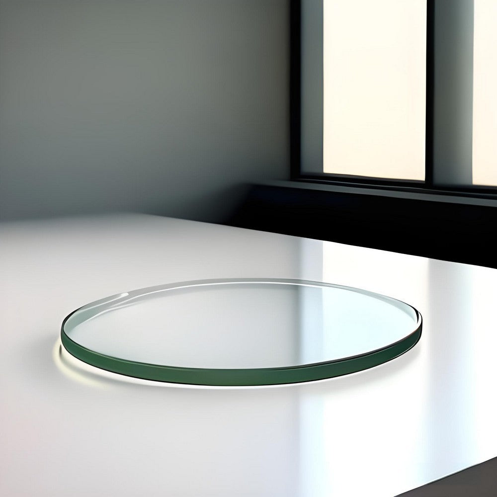 Disques en verre de quartz JGS1 | Transmission élevée &gt; 92 %, résistance thermique jusqu'à 1 200 °C | Transparent UV 185 nm-2500 nm | Cercle φ22-60 mm, épaisseur : 0,5 mm/1 mm/2 mm | Résistant aux acides et aux alcalis