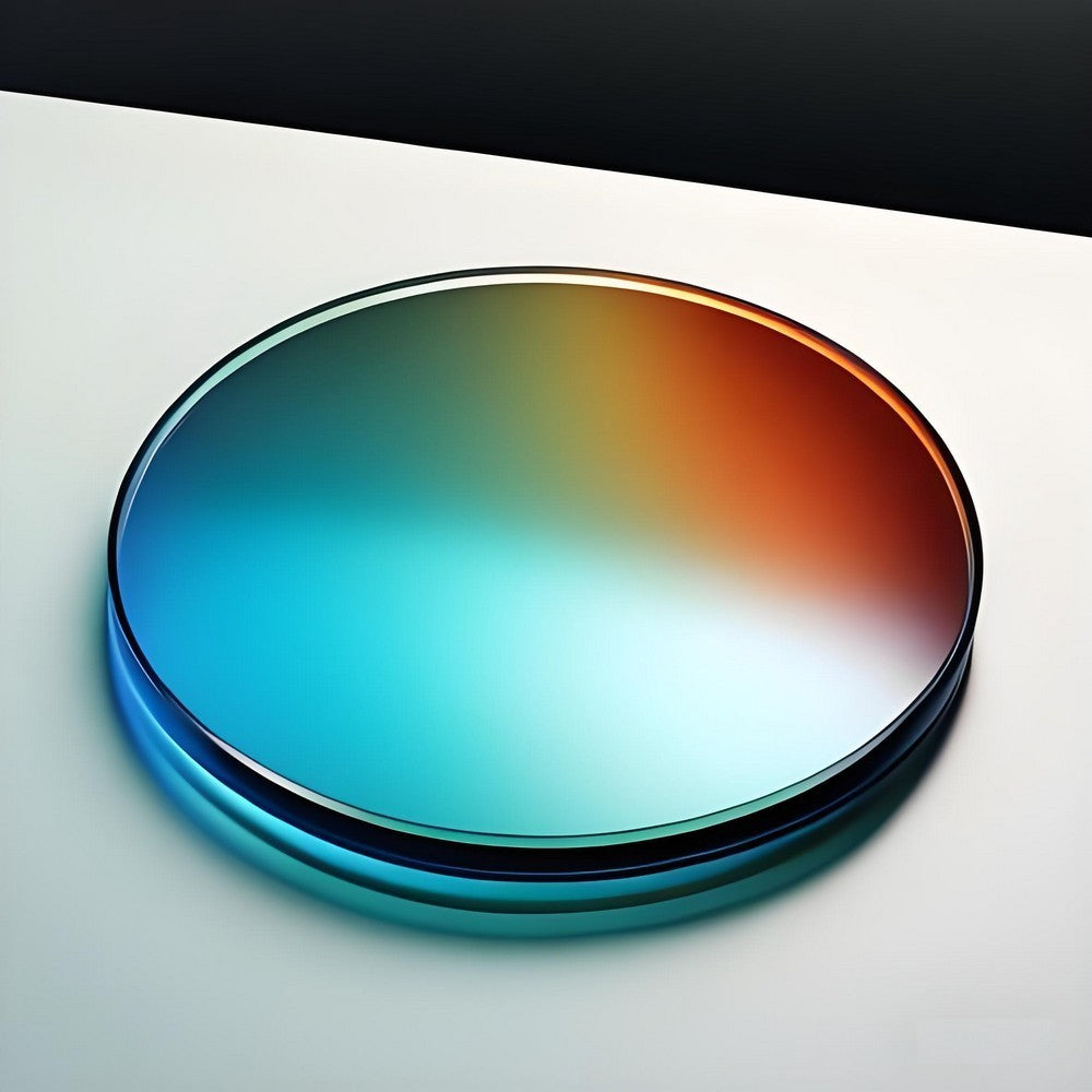 Customizable JGS1 Round UV-Transmissive Quartz Glass Discs, 185-2500nm Wide Light Spectrum, 1200°C Heat Resistance, 6-37mm Diameter, Ultra-Thin 0.1-0.5mm, MOQ 5 Pieces
