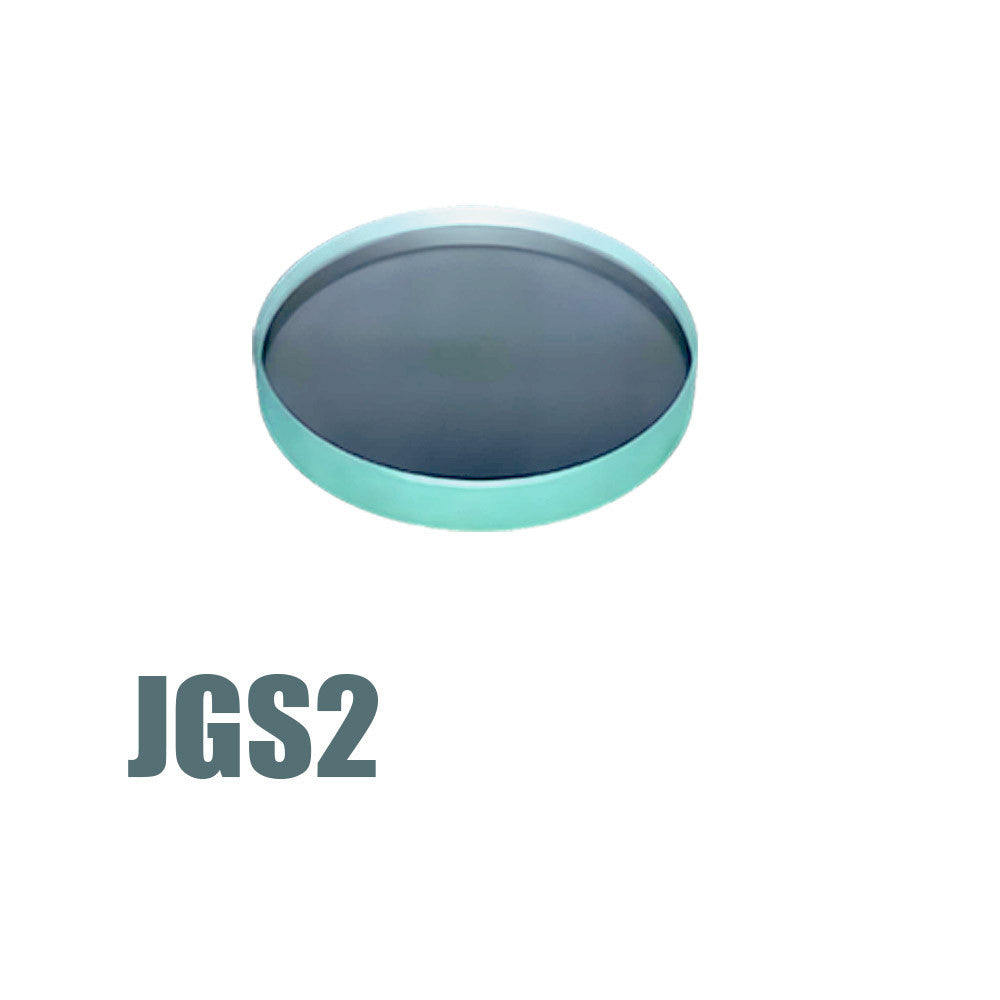 Jgs2 Lentille de fenêtre ronde en verre de quartz transparent ultra-mince transparent résistant aux hautes températures (2-10 mm en option) 1 pièce Vente minimum