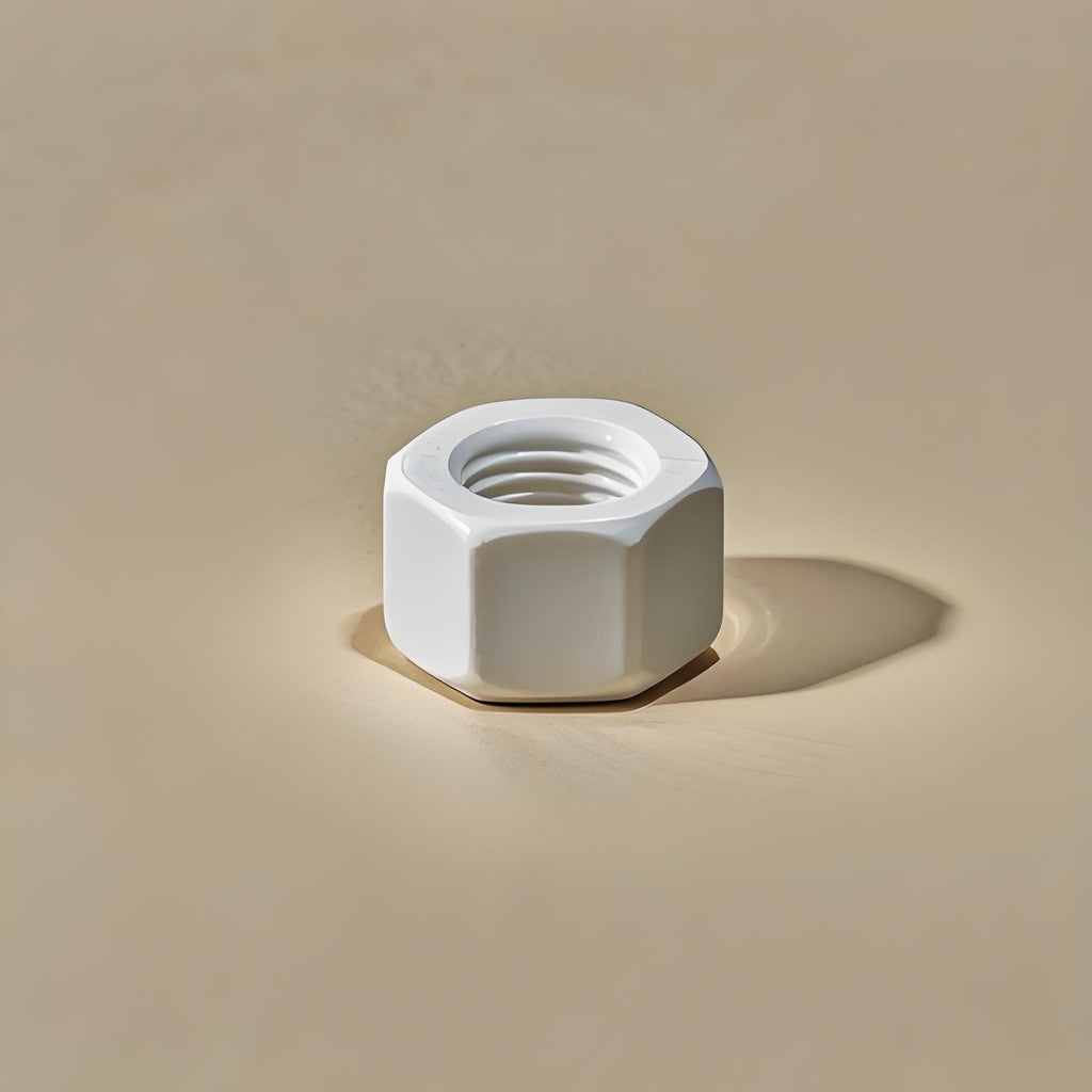 High-Temperature Resistant & Insulating Ceramic Nut Set - Anti-Oxidation Nuts & Screws M2-M16 Series