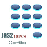 【Customized Pro Solution】JGS2 Quartz Round Glass Discs, 22mm-45mm, >92% High Transmittance, UV Transparent & Heat Resistant up to 1200°C, Any Size Customizable, MOQ 10 Pieces!