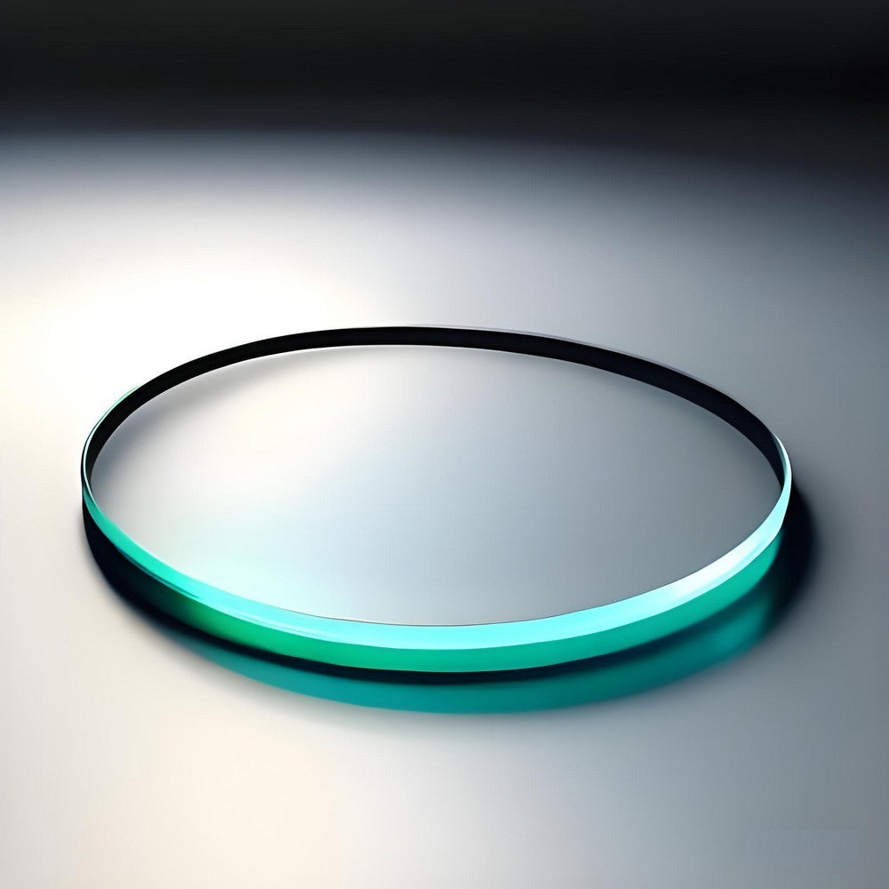 JGS1 Quartz Glass Discs | High Transmittance >92%, Heat Resistance up to 1200°C | UV Transparent 185nm-2500nm | Circle φ22-60mm, Thickness: 0.5mm/1mm/2mm | Acid & Alkali Resistant