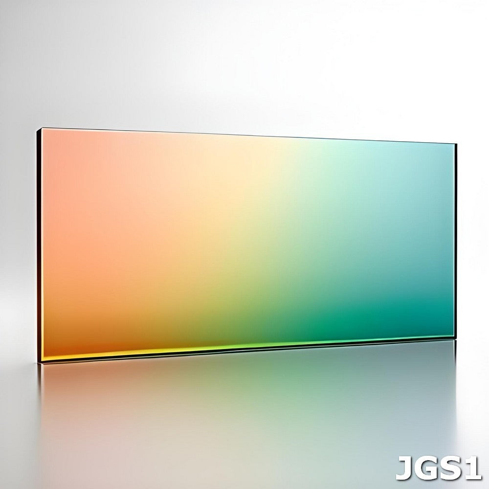 Plaque de verre à quartz UV JGS1 rectangulaire ultra fine | Résistant à la chaleur jusqu'à 1200°C | Transmission : 185 nm-2500 nm | &gt;90 % de transparence