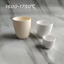 Load image into Gallery viewer, 1000ml Alumina Crucibles| Heavy-Gauge Alumina Crucibles for Continuous Furnace Operation