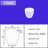 10ml Alumina Crucibles| Laboratory Grade Alumina Ceramic Crucibles – Assorted Sizes