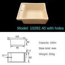Load image into Gallery viewer, 99.7% High Purity Alumina Boat Crucible | High Temperature Resistant Alundum Crucible for Lab Use