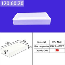 Load image into Gallery viewer, 120*60*20mm 90ml  1600°C High-Temperature Tapered Quartz Melting Container, Designed for Efficient Induction Melting