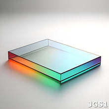 Laden Sie das Bild in den Galerie-Viewer, Ultra-Thin High Transmission UV Quartz Glass Plate JGS1 | Heat Resistance up to 1200°C | Transmittance: 185nm-2500nm
