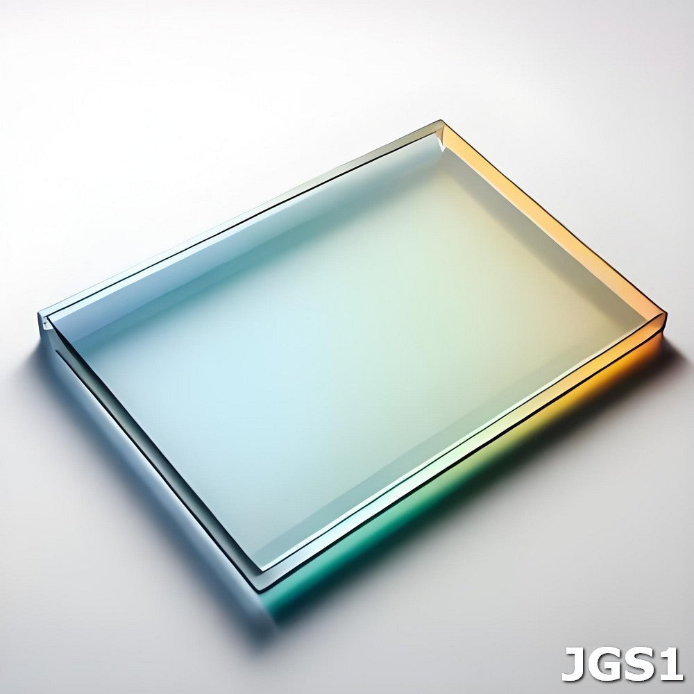 Lames en verre de quartz UV JGS1 de qualité supérieure | Fluorescence et spectroscopie Raman | Tailles personnalisables de qualité recherche | Carré et rectangulaire | 1mm/2mm d'épaisseur