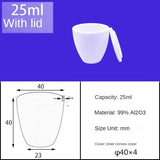 25ml Alumina Crucibles|Research Grade Heat Resistance 40ml Ultra-High Temperature Alumina Crucible