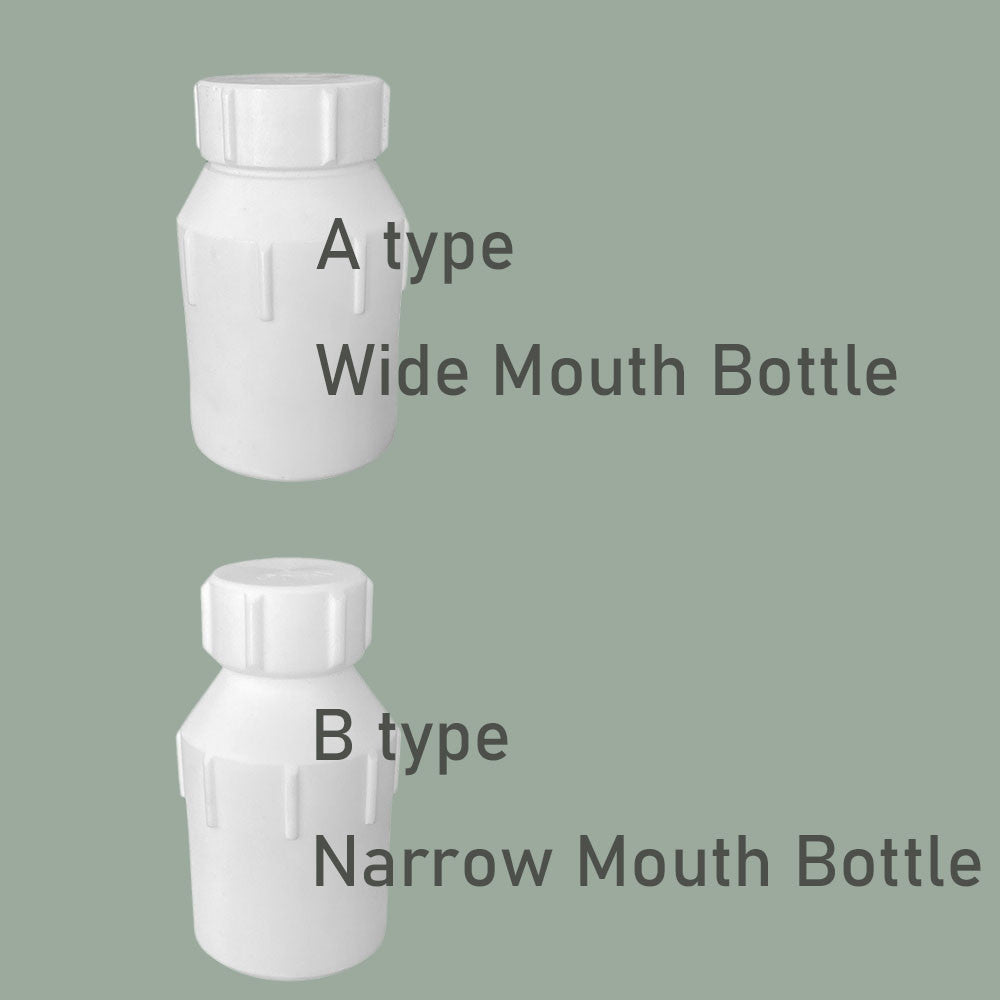 2000ml Temperature Resistant PTFE (Teflon) Bottle - Corrosion Resistant to Strong Acids and Bases