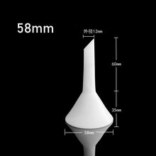 Load image into Gallery viewer, Teflon Cone PTFE Funnel PTFE Liquid Separation Teflon Funnel PTFE Triangular Funnel