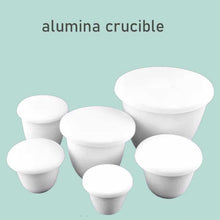 Load image into Gallery viewer, 2200ml large capacity alumina crucible | 99% alumina material | corundum crucible | gold and silver molten metal container | high temperature 1650 ℃ |Alumina Crucibles High Form