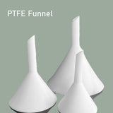 Teflon Cone PTFE Funnel PTFE Liquid Separation Teflon Funnel PTFE Triangular Funnel