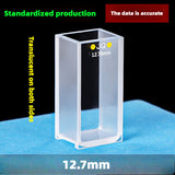 Glass Lovibond Cuvette - 12.7mm Path Length, UV Transparent, Fused Bonding, Lovibond / Brand Compatibility