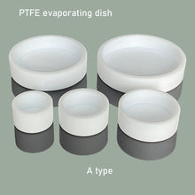 Load image into Gallery viewer, 30ml 40ml PTFE Evaporating Dish - Flat Bottom, Round, High-Temperature, Acid-Base Resistant (F4) Petri Dish