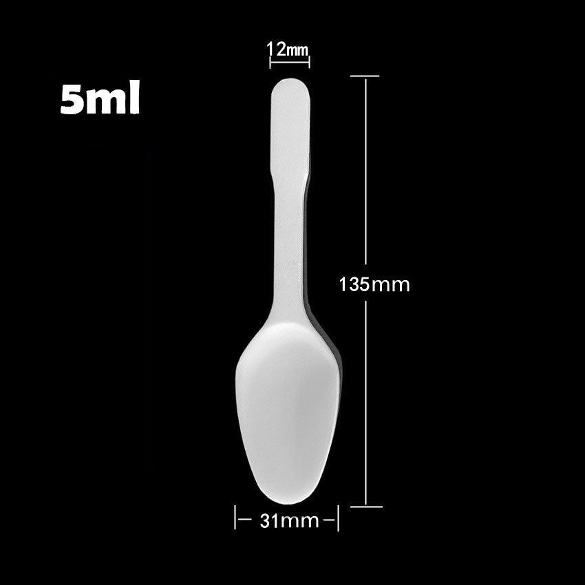 High-Temperature PTFE Spoon, Teflon Sampling Spoon 3/5/10ml