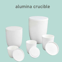 Load image into Gallery viewer, 500ml Alumina Crucible | 99% Alumina Material | High Temperature Resistant 1650 ℃ | Special Container for Muffle Furnace | Melting Gold and Silver | Large Capacity Crucible alumina crucible