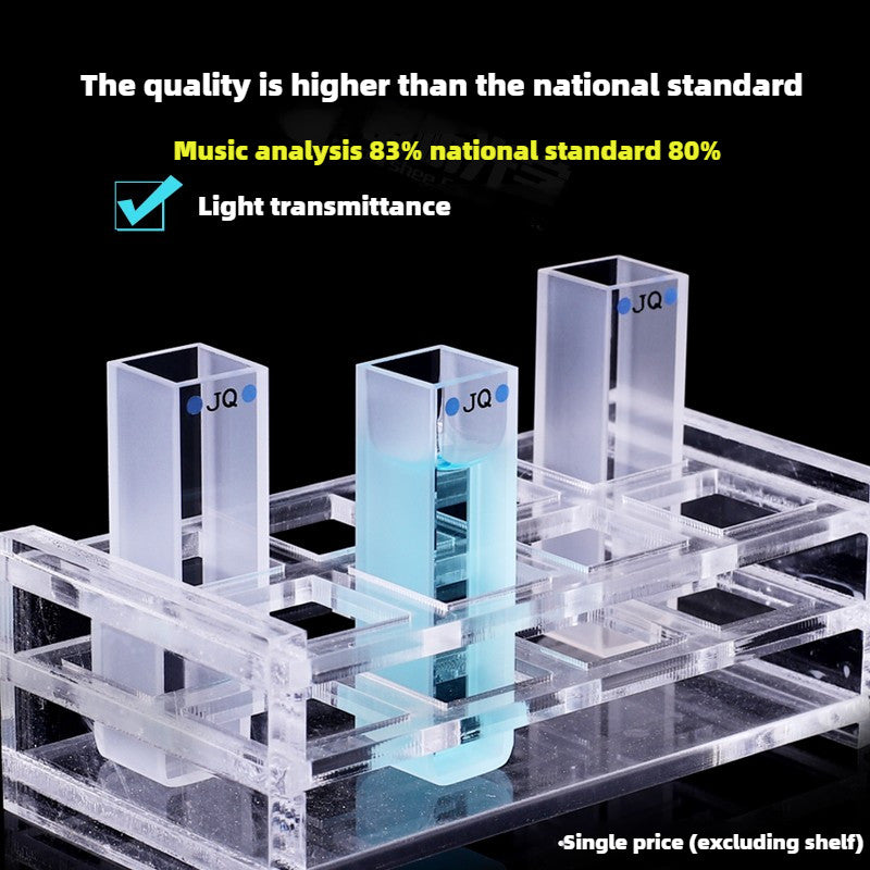 Quartz Cuvette - UV Transparent, Acid and Alkali Resistant, 10/20/30/50mm Path Length, 3.5ml High Transmittance