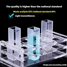 Laden Sie das Bild in den Galerie-Viewer, Quartz Cuvette - UV Transparent, Acid and Alkali Resistant, 10/20/30/50mm Path Length, 3.5ml High Transmittance