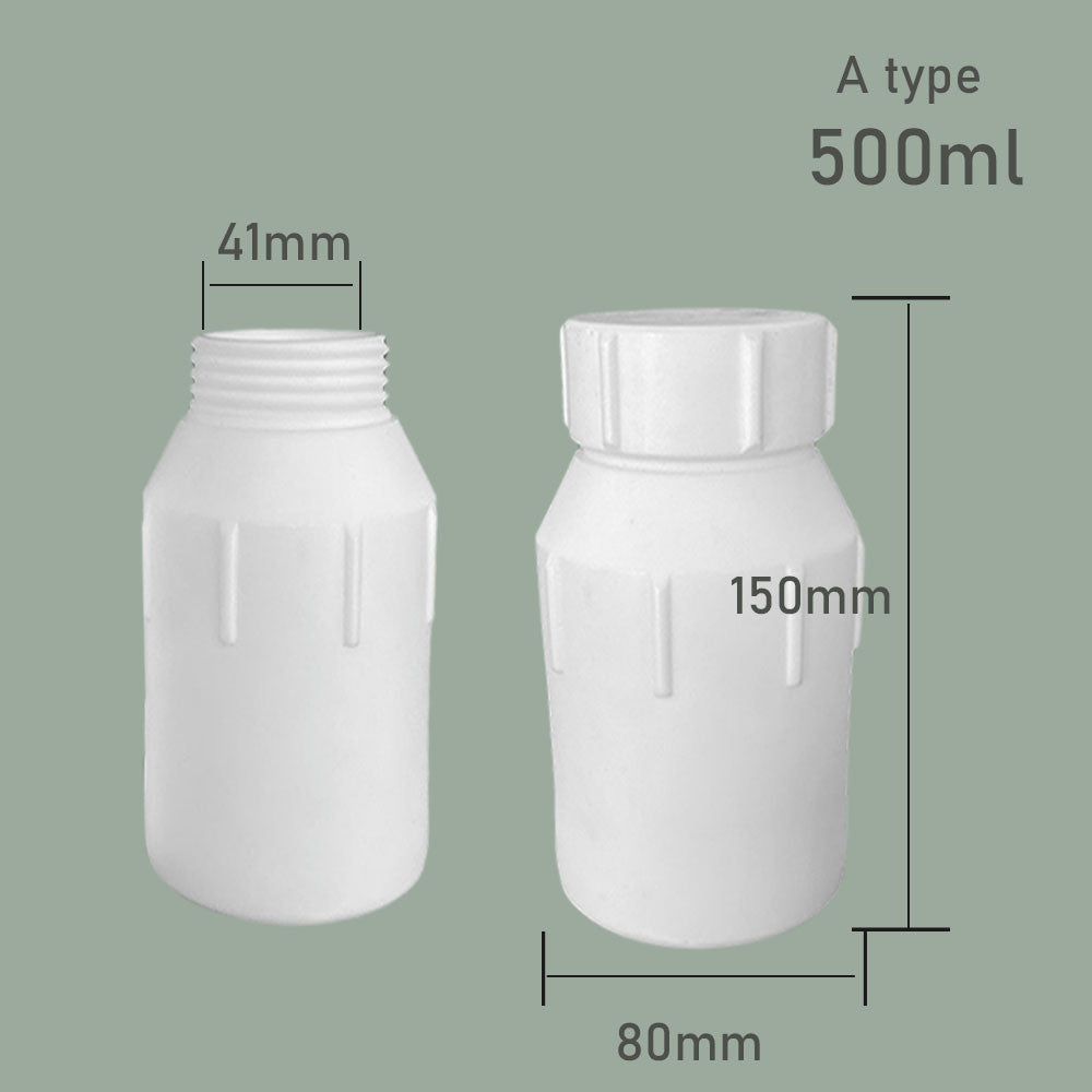 500ml  PTFE (Teflon) Chemical Resistant Bottle - Ultra-Wide Temperature Tolerance