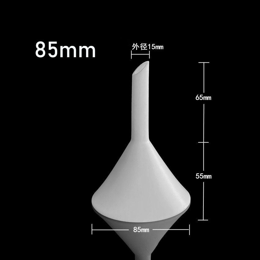 Teflon Cone PTFE Funnel PTFE Liquid Separation Teflon Funnel PTFE Triangular Funnel