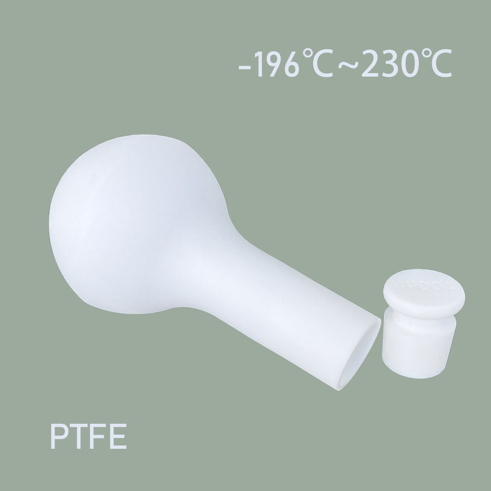 25ml PTFE  Single Neck Flask|Polytetrafluoroethylene (PTFE) Capacity Flask, Shaking Flask with Single PTFE Neck,  PTFE Capacity Flask