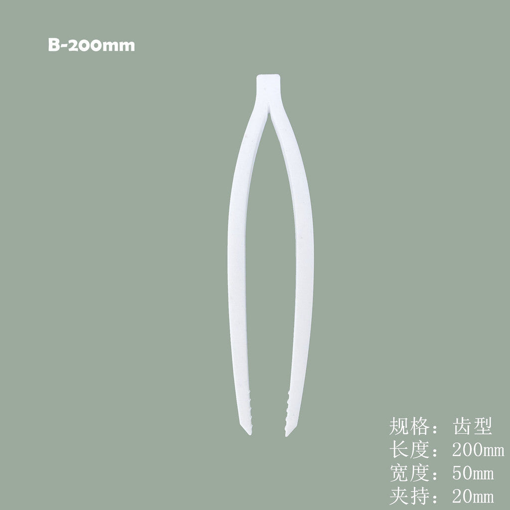 Semiconductor Wafer Handling PTFE Tweezers - High-Temperature Resistant, Teflon Material, Anti-Static