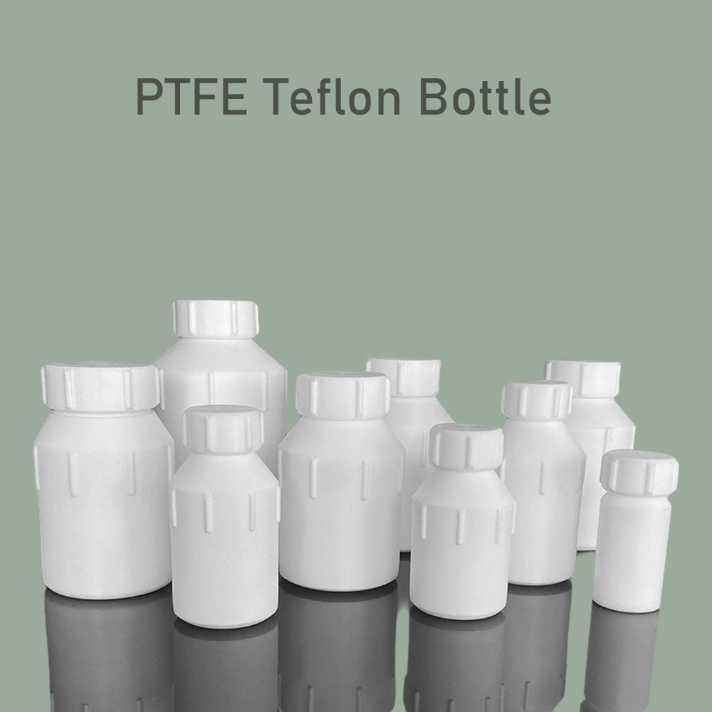 2000ml Temperature Resistant PTFE (Teflon) Bottle - Corrosion Resistant to Strong Acids and Bases