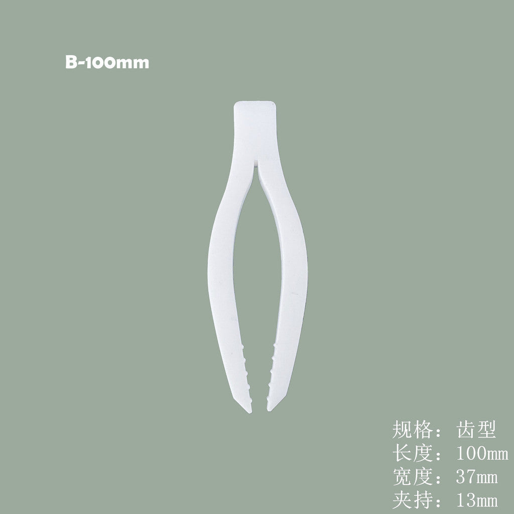 Semiconductor Wafer Handling PTFE Tweezers - High-Temperature Resistant, Teflon Material, Anti-Static