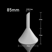 Load image into Gallery viewer, Teflon Cone PTFE Funnel PTFE Liquid Separation Teflon Funnel PTFE Triangular Funnel