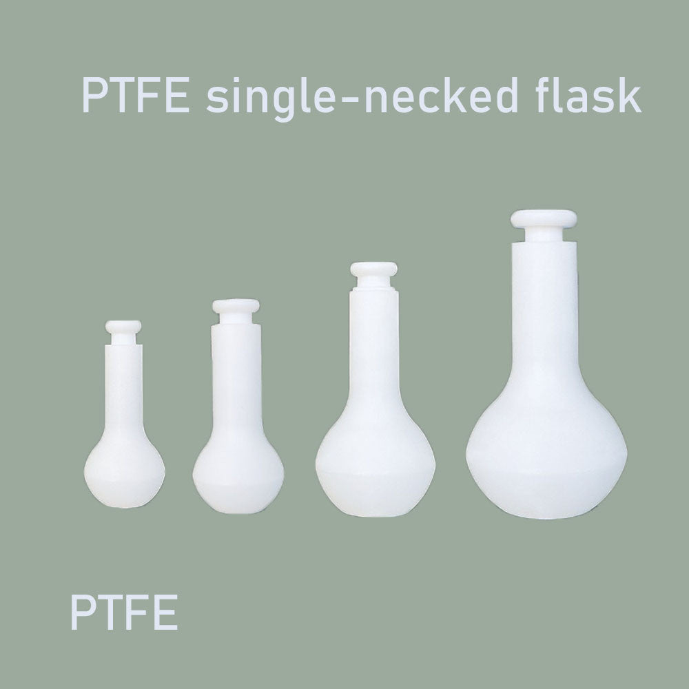 25ml PTFE  Single Neck Flask|Polytetrafluoroethylene (PTFE) Capacity Flask, Shaking Flask with Single PTFE Neck,  PTFE Capacity Flask