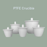 100ml  Durable PTFE Crucible with High Temperature Resistance