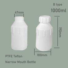 Load image into Gallery viewer, 1000ml High-Temperature &amp; Corrosion Resistant PTFE / Teflon Bottle