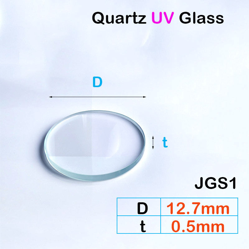 Quartz Glass Sheet-Transparent UV Ultraviolet Light, Resistant to 1200 Celsius High Temperature, Customizable Size