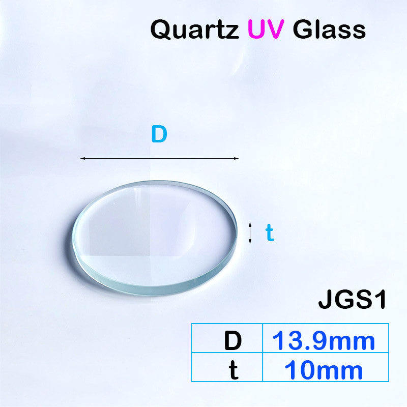 Quartz Glass Sheet-Transparent UV Ultraviolet Light, Resistant to 1200 Celsius High Temperature, Customizable Size