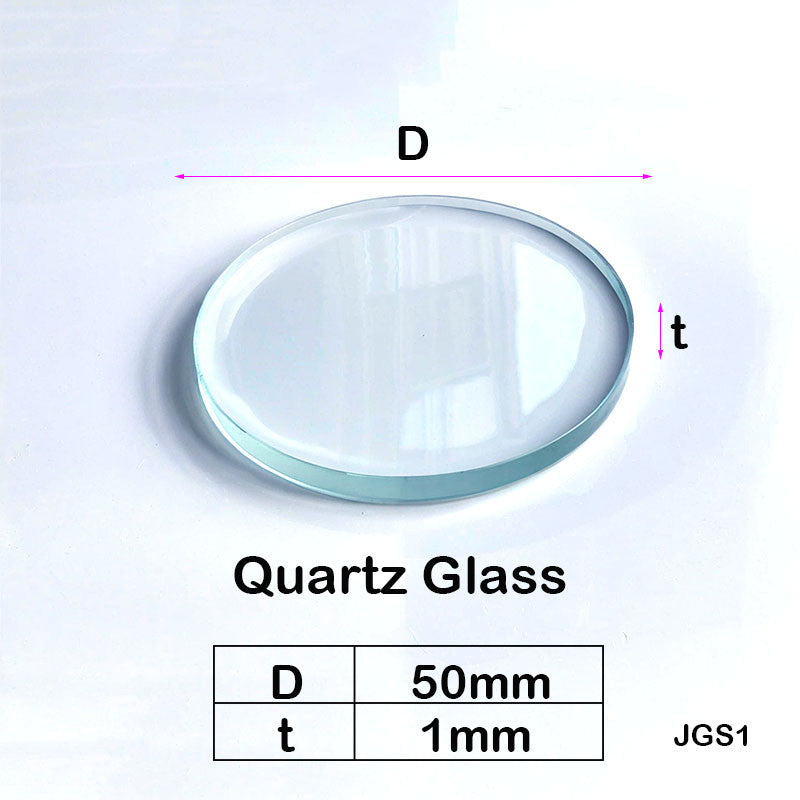 Quartz Glass Sheet-Transparent UV Ultraviolet Light, Resistant to 1200 Celsius High Temperature, Customizable Size