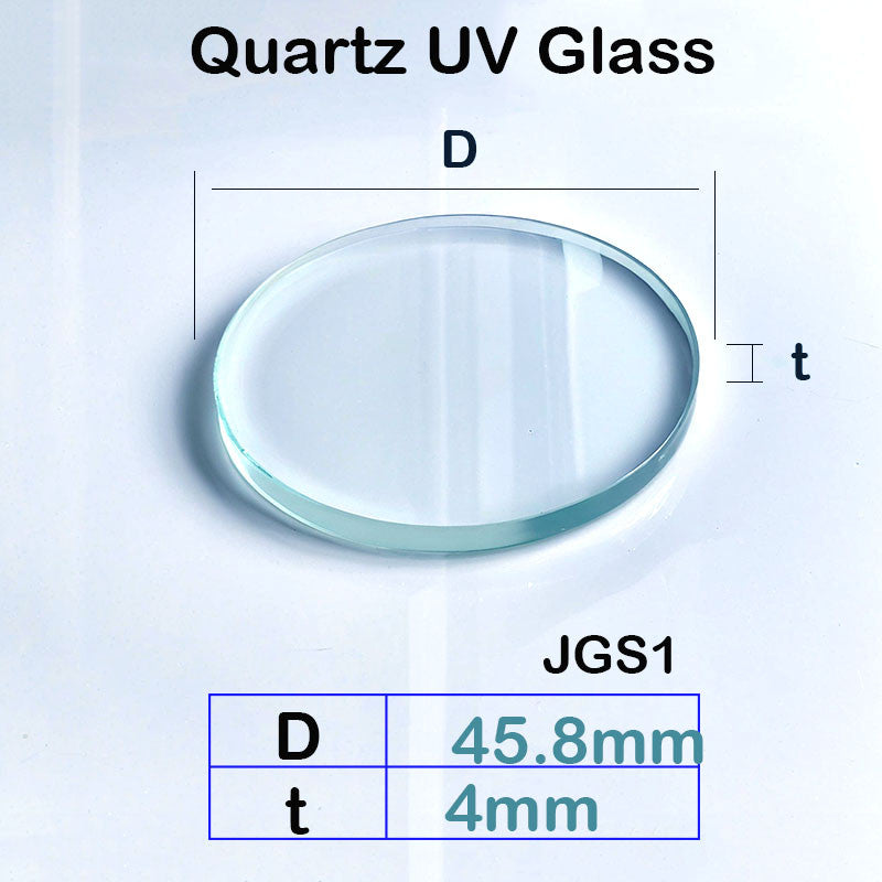 Quartz Glass Sheet-Transparent UV Ultraviolet Light, Resistant to 1200 Celsius High Temperature, Customizable Size