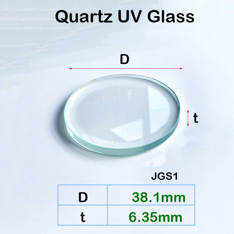 Quartz Glass Sheet-Transparent UV Ultraviolet Light, Resistant to 1200 Celsius High Temperature, Customizable Size