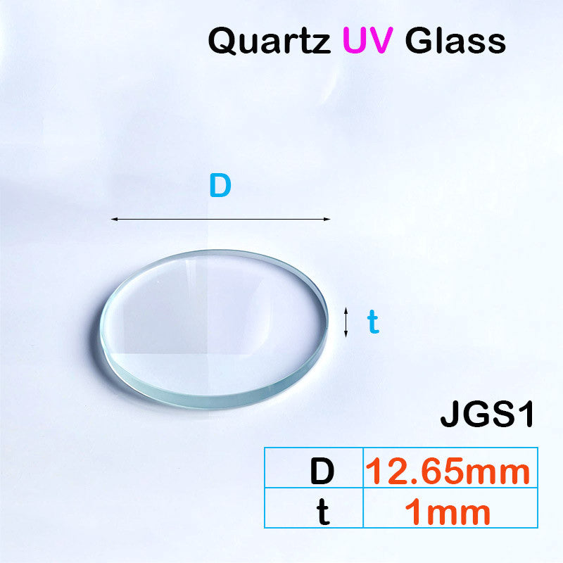 Quartz Glass Sheet-Transparent UV Ultraviolet Light, Resistant to 1200 Celsius High Temperature, Customizable Size